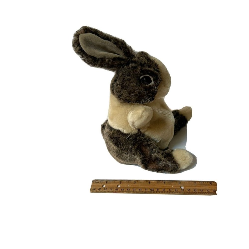 Folkmanis  Baby Dutch Bunny Rabbit Plush Full Body Hand Puppet Toy 10 1/2"